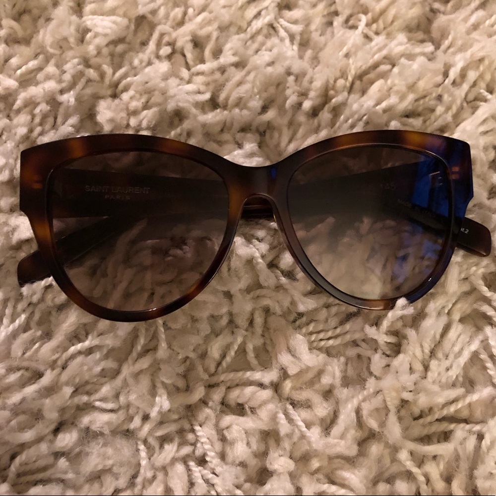 COPY - Saint Laurent Tortoise Cat Eye